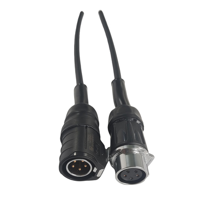 China Product Round Plug Control Box Coil Cord For Awp Platform Control Box